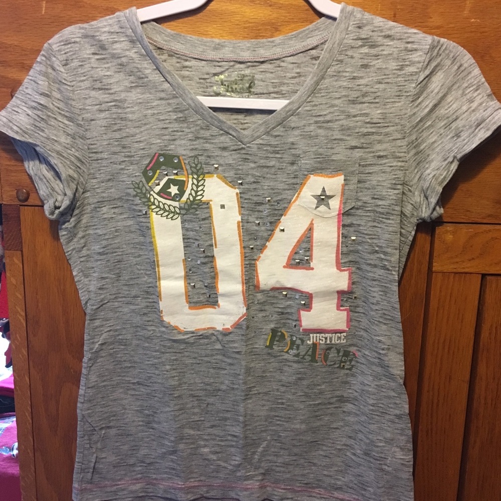 Grey Justice Tee